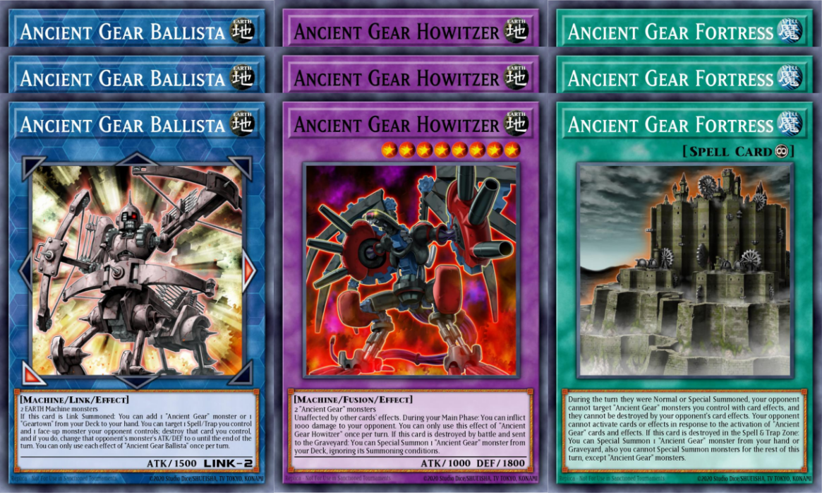 Ancient Gear Deck Core