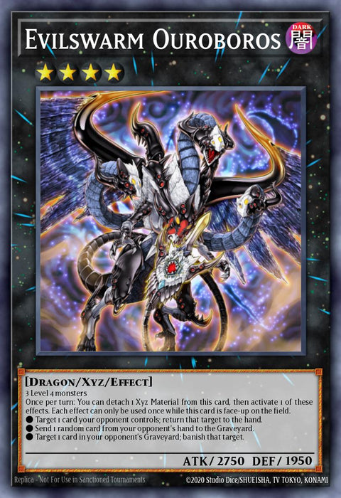 (R) Evilswarm Ouroboros CRBR-EN047  - Ships 12/6