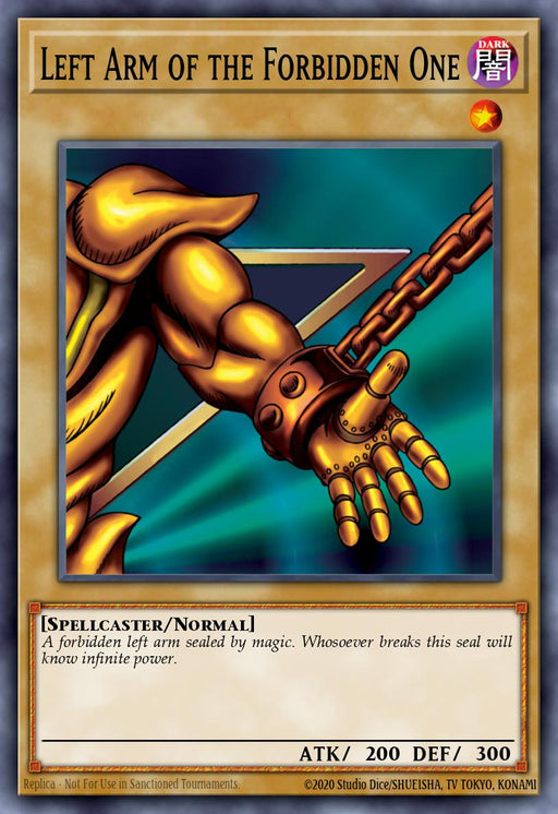 (QCSR) Left Arm of the Forbidden One MP24-EN005  - Ships 9/20