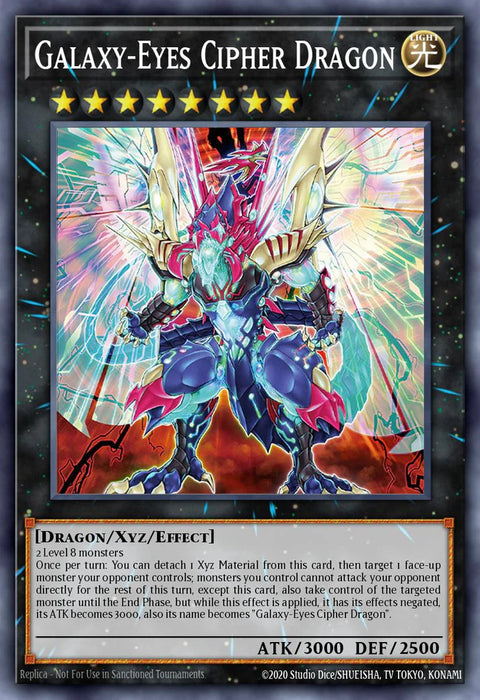 (QCSR) Galaxy-Eyes Cipher Dragon MP24-EN044  - Ships 9/20