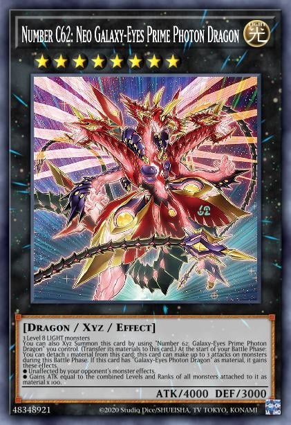 (PSCR) Number C62: Neo Galaxy Eyes Prime Photon Dragon MP24-EN069  - Ships 9/20