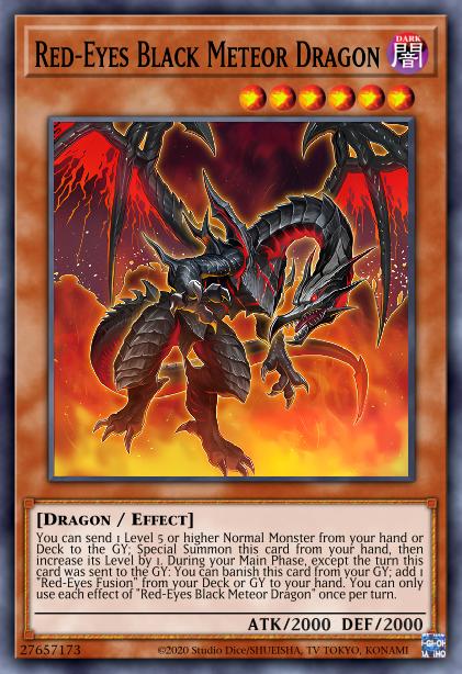 (PSCR) Red-Eyes Black Meteor Dragon MP24-EN107  - Ships 9/20