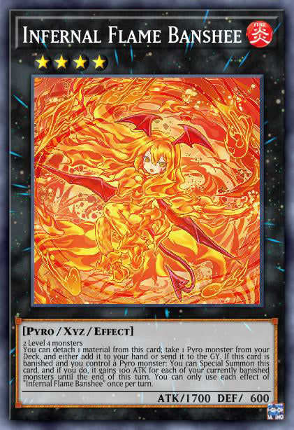 (PSCR) Infernal Flame Banshee MP24-EN120  - Ships 9/20