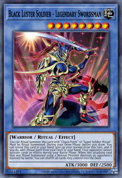 (PSCR) Black Luster Soldier - Legendary Swordsman MP24-EN129  - Ships 9/20