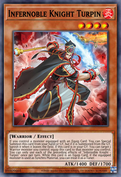 (UR) Infernoble Knight Turpin MP24-EN212  - Ships 9/20