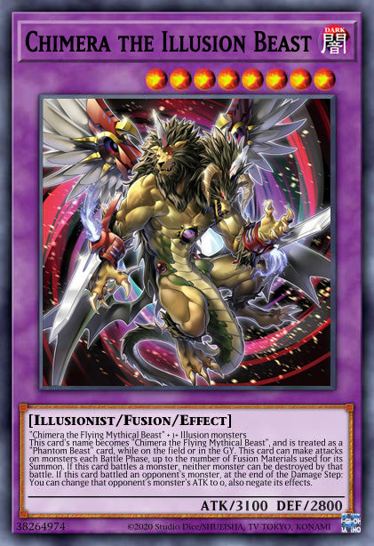 (UR) Chimera The Illusion Beast MP24-EN219  - Ships 9/20