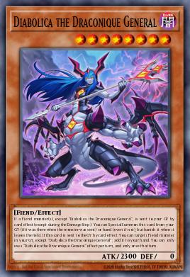 (UR) Diabolica The Draconique General MP24-EN230  - Ships 9/20