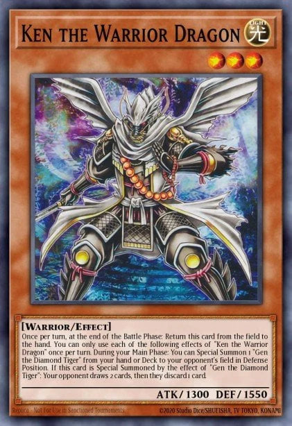 (UR) Ken the Warrior Dragon MP24-EN246  - Ships 9/20