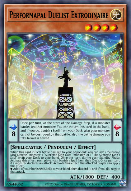 (UR) Performapal Duelist Extraordinaire MP24-EN265  - Ships 9/20