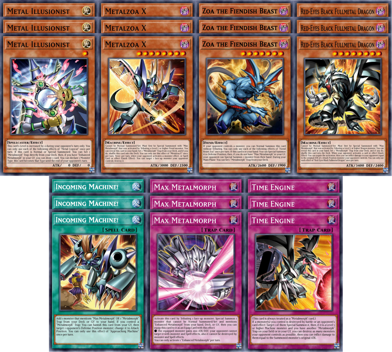 Red-Eyes Metalmorph Deck Core