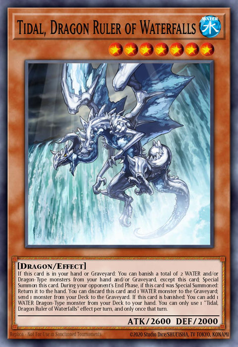 (PCR) Tidal, Dragon Ruler of Waterfalls RA03-EN009 - Ships 11/8