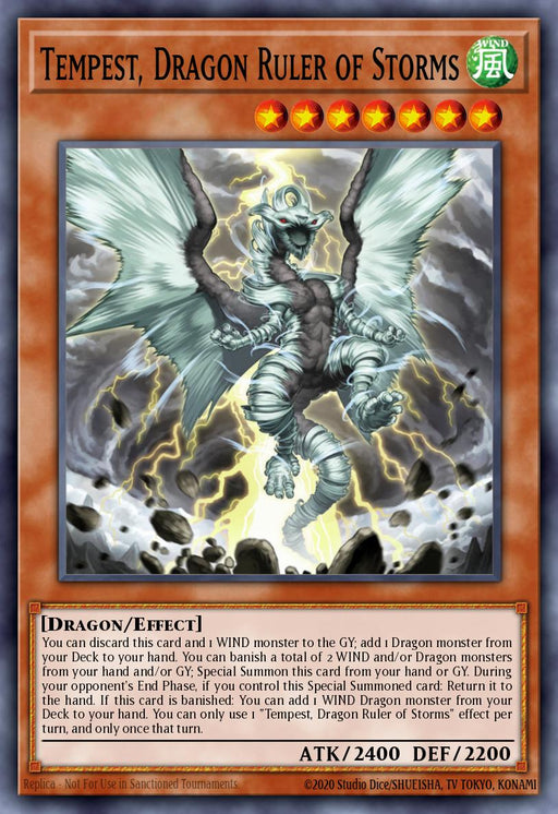 (PCR) Tempest, Dragon Ruler of Storms RA03-EN011 - Ships 11/8