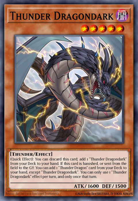 (PCR) Thunder Dragondark RA03-EN018 - Ships 11/8