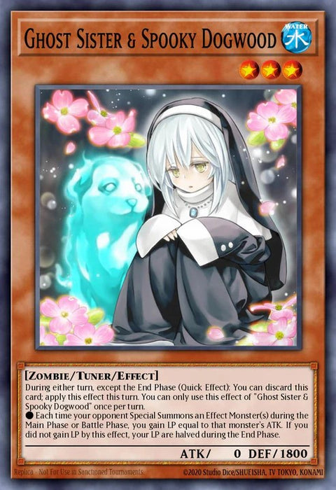 (PCR) Ghost Sister & Spooky Dogwood (Alternate Art) RA03-EN020 - Ships 11/8