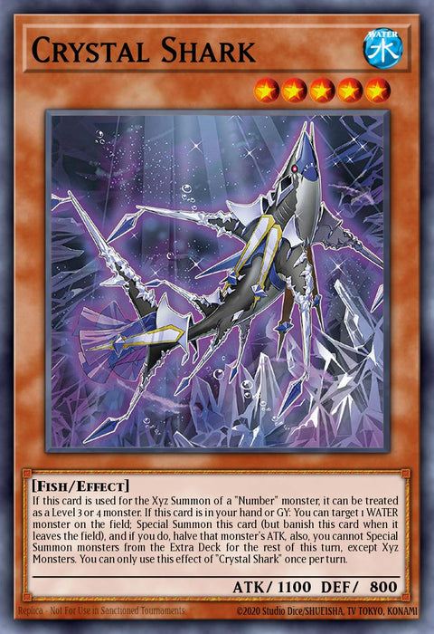 (PCR) Crystal Shark RA03-EN031 - Ships 11/8