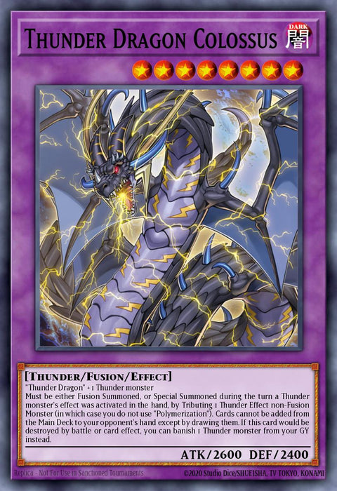 (PCR) Thunder Dragon Colossus RA03-EN036 - Ships 11/8