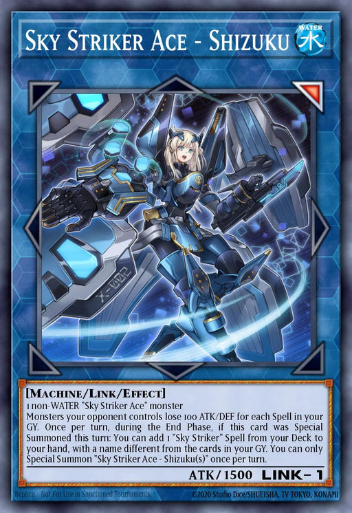 (PCR) Sky Striker Ace - Shizuku RA03-EN043 - Ships 11/8