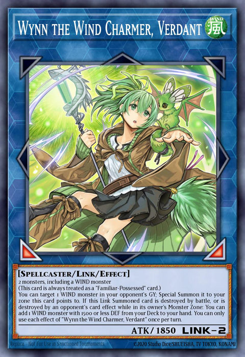 (PCR) Wynn the Wind Charmer, Verdant RA03-EN045 - Ships 11/8