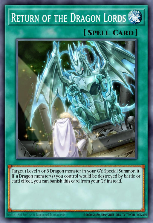 (PCR) Return of the Dragon Lords RA03-EN060 - Ships 11/8