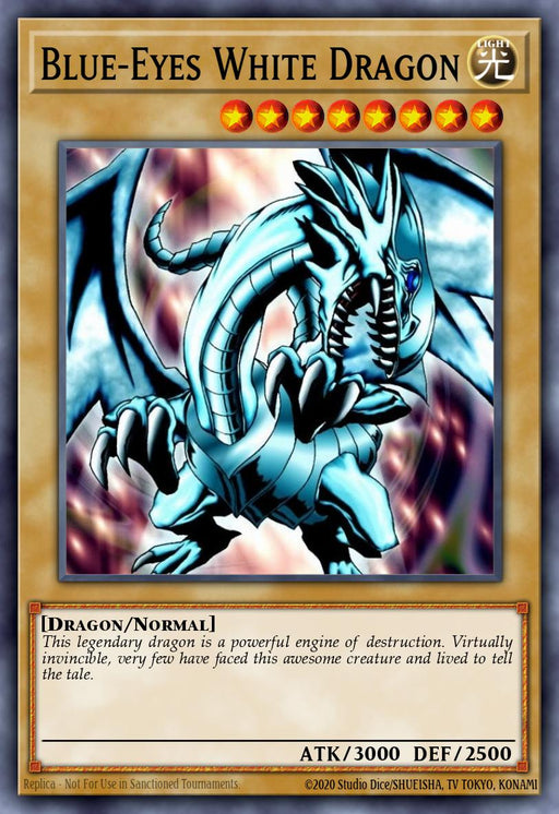 (N-PSCR) Blue-Eyes White Dragon NRA03-EN079 - Ships 11/8