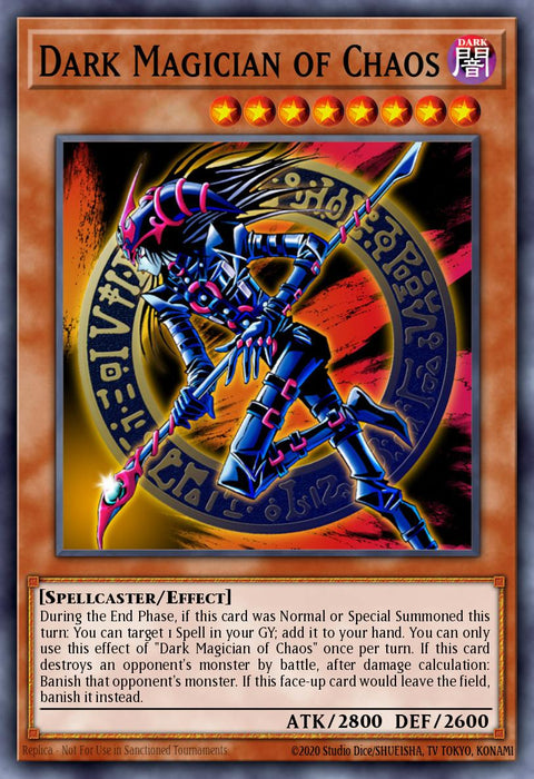 (N-PSCR) Dark Magician of Chaos NRA03-EN134 - Ships 11/8