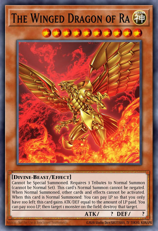 (N-PSCR) The Winged Dragon of Ra (Movie Pack Art) NRA03-EN137 - Ships 11/8