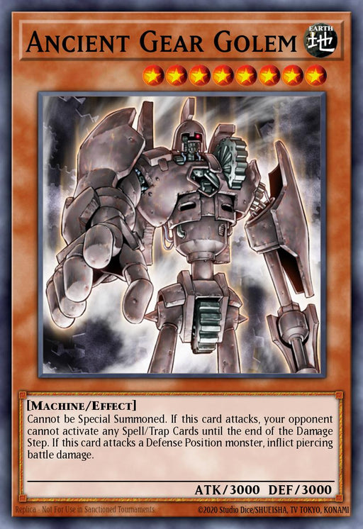 (N-PSCR) Ancient Gear Golem NRA03-EN151 - Ships 11/8