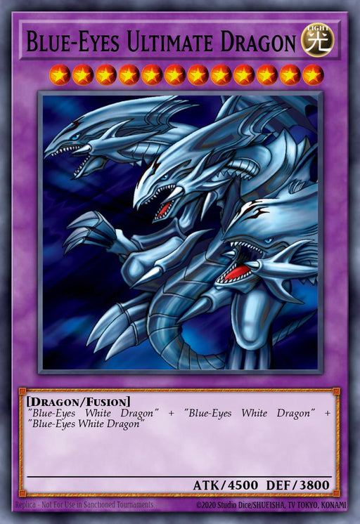 (N-PSCR) Blue-Eyes Ultimate Dragon NRA03-EN178 - Ships 11/8