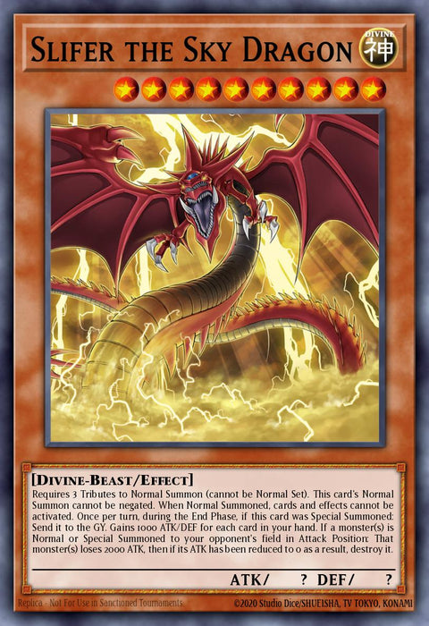 (N-PSCR) Slifer the Sky Dragon (Movie Pack Art) NRA03-EN244 - Ships 11/8