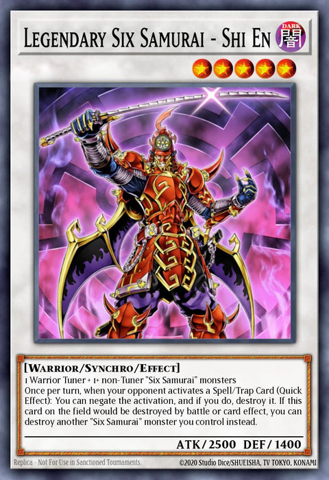 (N-PSCR) Legendary Six Samurai – Shi En NRA03-EN250 - Ships 11/8