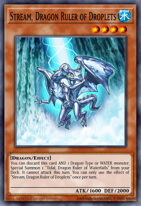 (N-PSCR) Stream, Dragon Ruler of Droplets NRA03-EN257 - Ships 11/8