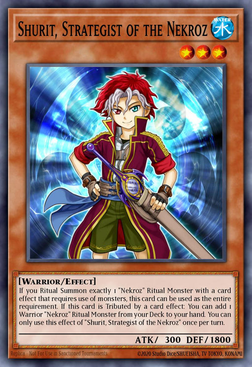 (N-PSCR) Shurit, Strategist of the Nekroz NRA03-EN259 - Ships 11/8