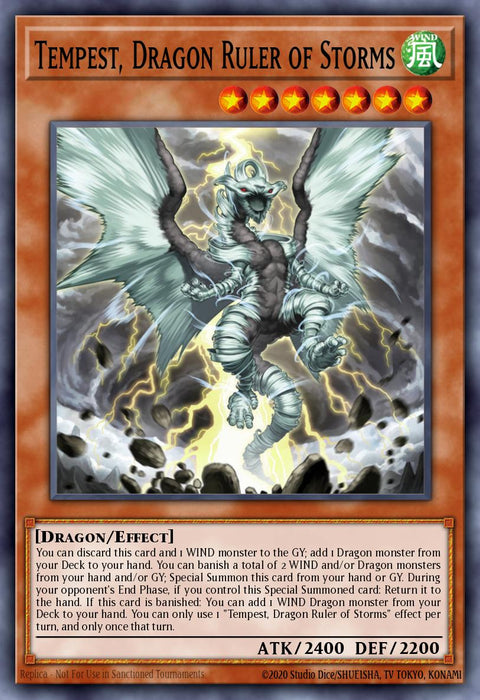 (PSCR) Tempest, Dragon Ruler of Storms RA03-EN011 - Ships 11/8