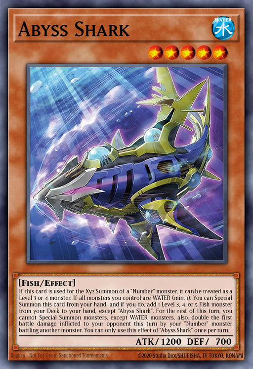 (PUR) Abyss Shark RA03-EN030 - Ships 11/8