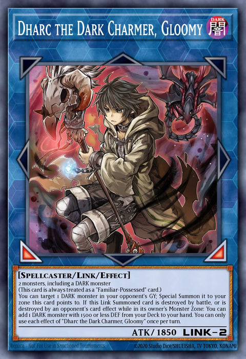 (PUR) Dharc the Dark Charmer, Gloomy RA03-EN048 - Ships 11/8