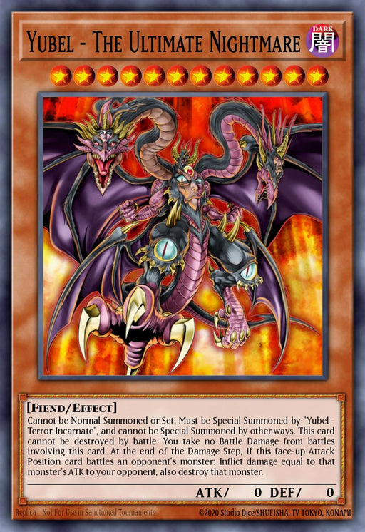 (N-QCSR) Yubel – The Ultimate Nightmare NRA03-EN191 - Ships 11/8