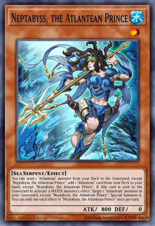 (QCSR) Neptabyss, the Atlantean Prince RA03-EN013 - Ships 11/8