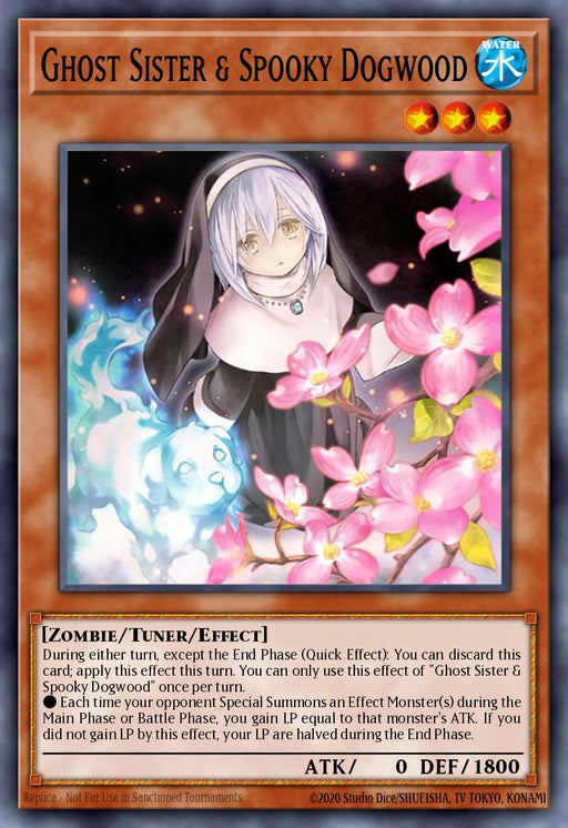 (QCSR) Ghost Sister & Spooky Dogwood (Alternate Art) RA03-EN020A - Ships 11/8