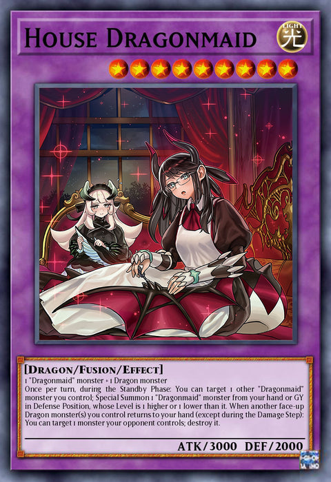 (QCSR) House Dragonmaid (Alternate Art) RA03-EN037A - Ships 11/8