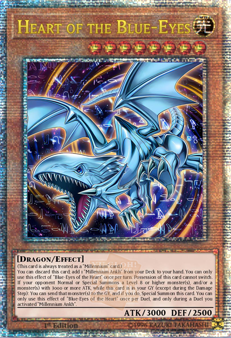 (QCSR) Heart of the Blue-Eyes ROTA-EN004QC  - Ships 10/11