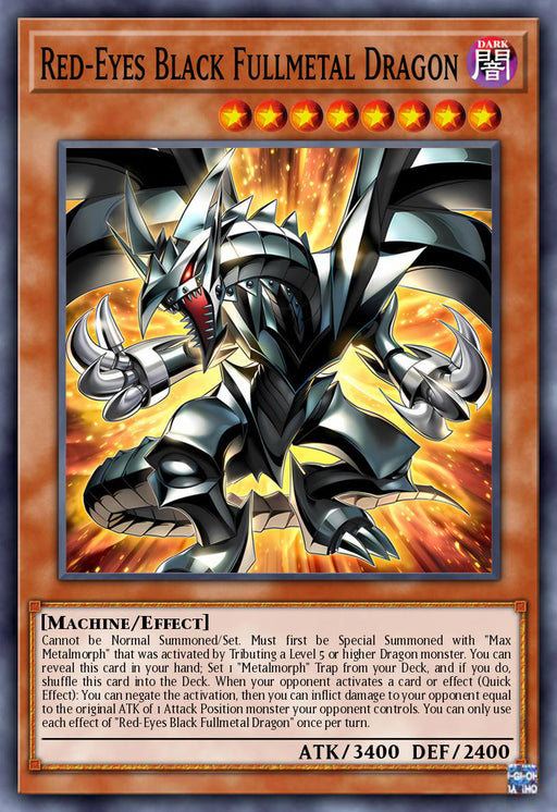 (UR) Red-Eyes Black Fullmetal Dragon ROTA-EN005  - Ships 10/11