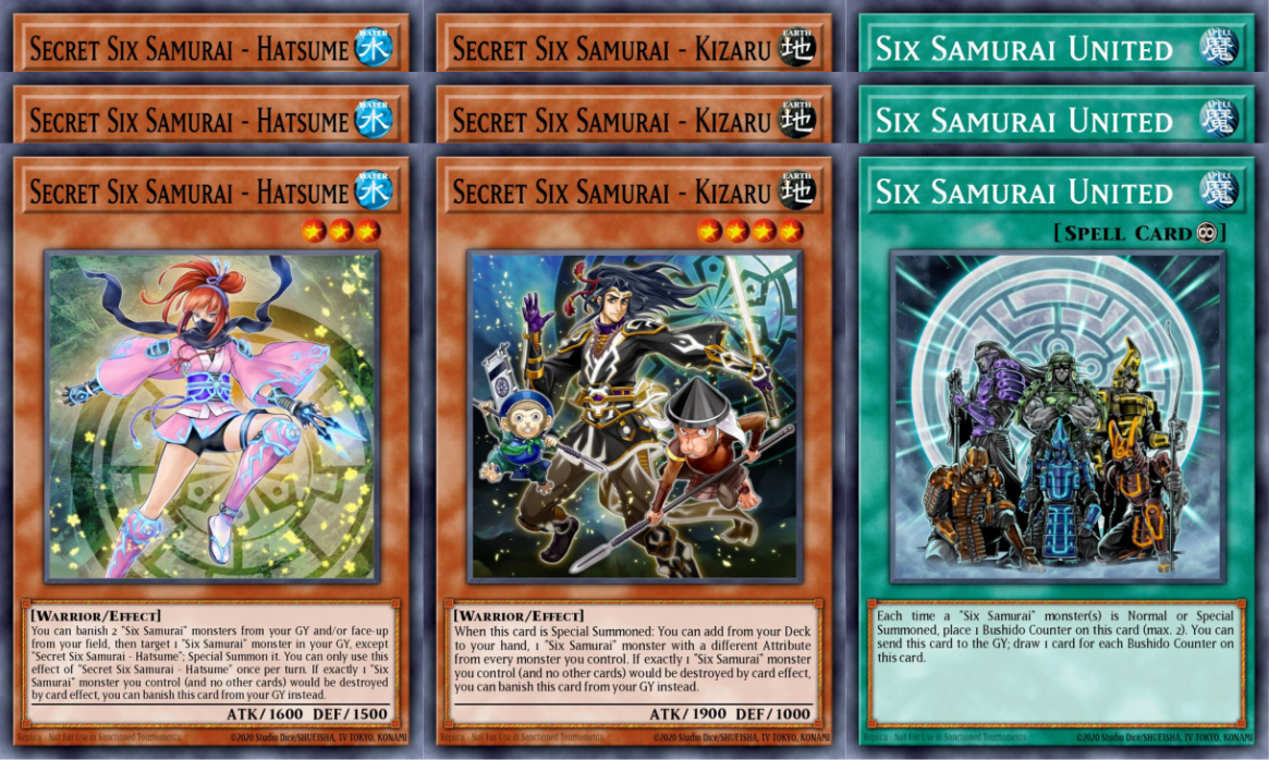 Six Samurai Main Deck Core