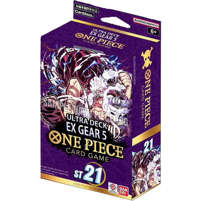 *PRE-ORDER* One Piece Starter Deck EX Gear 5 ST21 - Ships 03/14/25